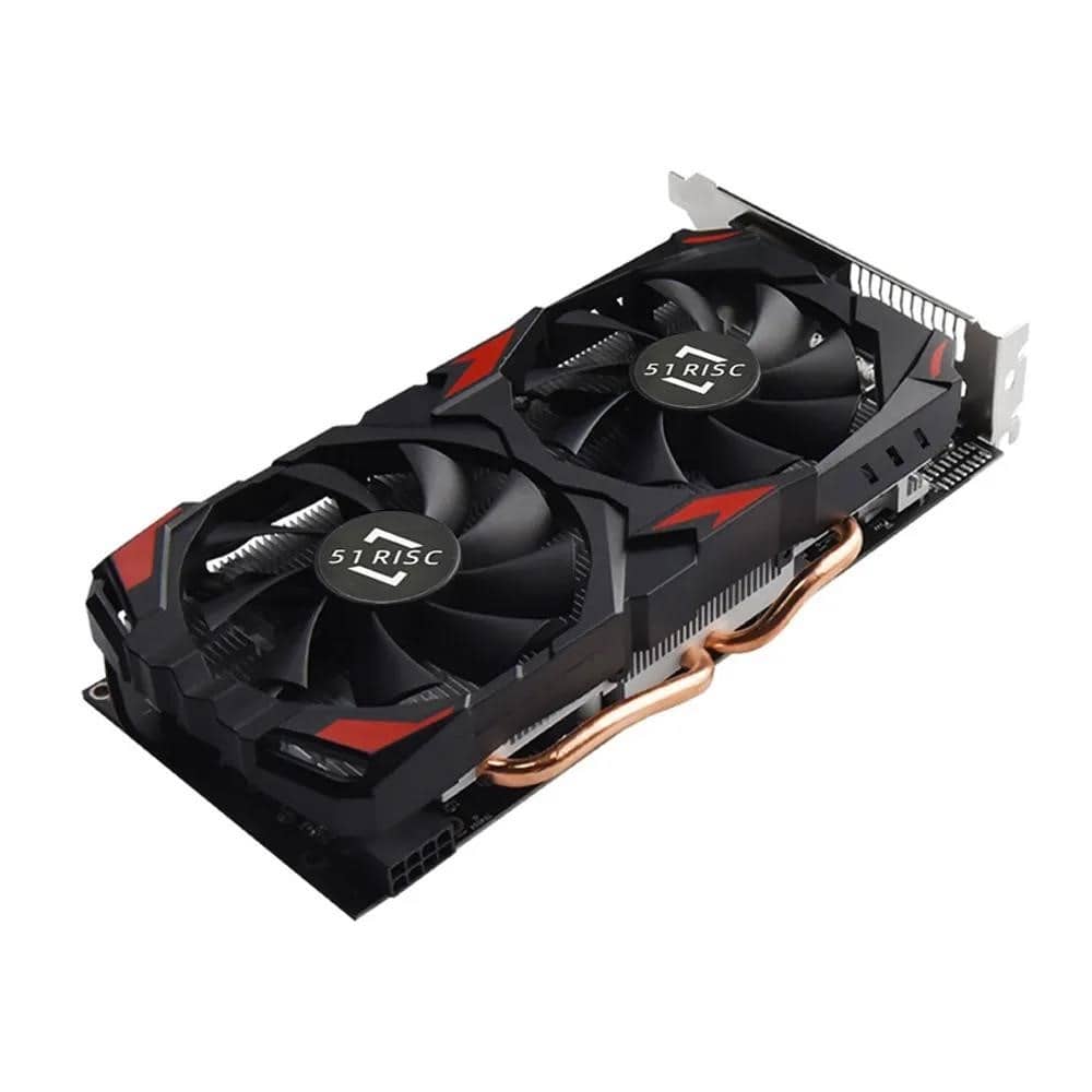Karta graficzna SHELI 51RISC AMD RX 580 8G 256Bit 2048SP GDDR5 karty ...