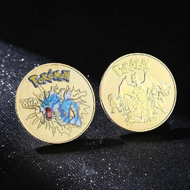 Moneta Pokémon Mappa Da 5,1 Cm – Colore Argento E Plastica, Accessorio Collezione